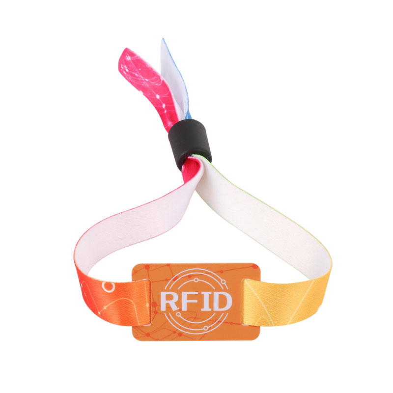 125Khz ID Rfid nylon karkötők Proximity szőtt csuklópántok