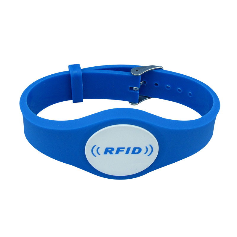 125KHZ ID Slap RFID gumi PVC csuklópánt